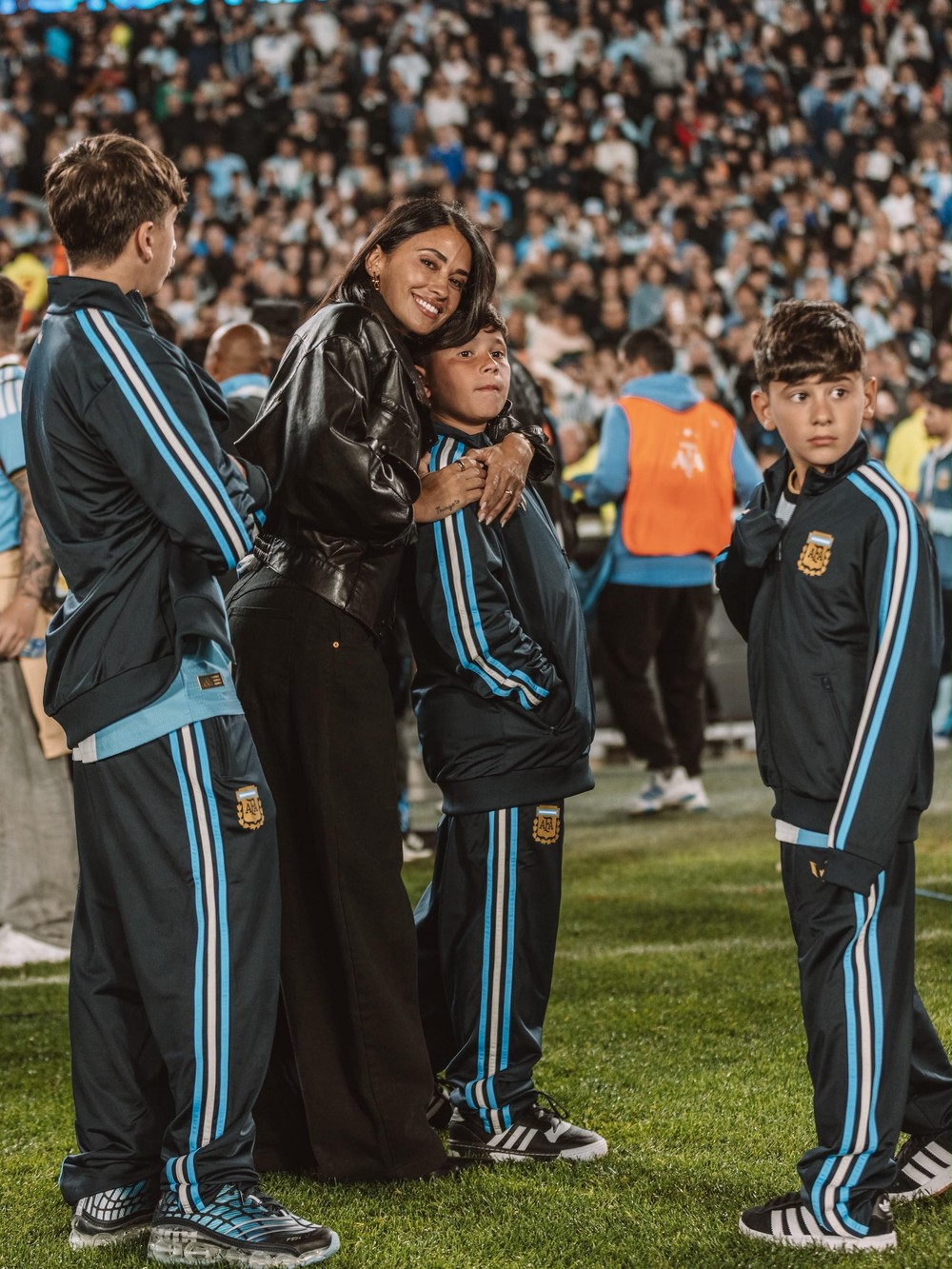 Antonela Roccuzzo posta declaração para o marido, Messi — Foto: Reprodução/Instagram