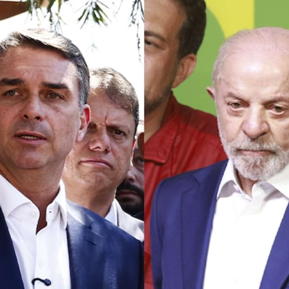 Pesquisa PoderData/Aya: Flávio e Lula empatam em 50% dos votos válidos no 2º turno