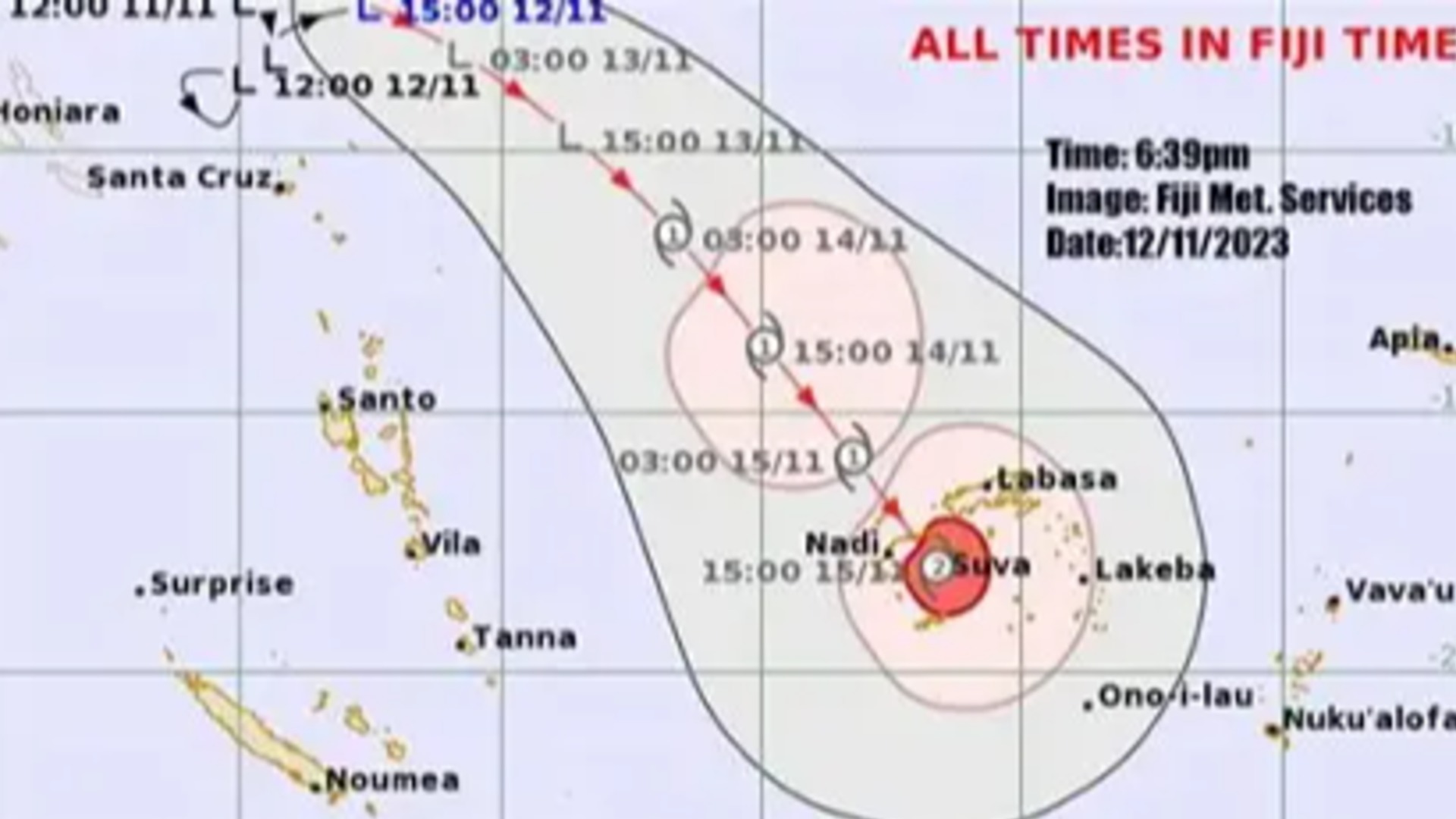 One or two severe cyclones likely to affect the country