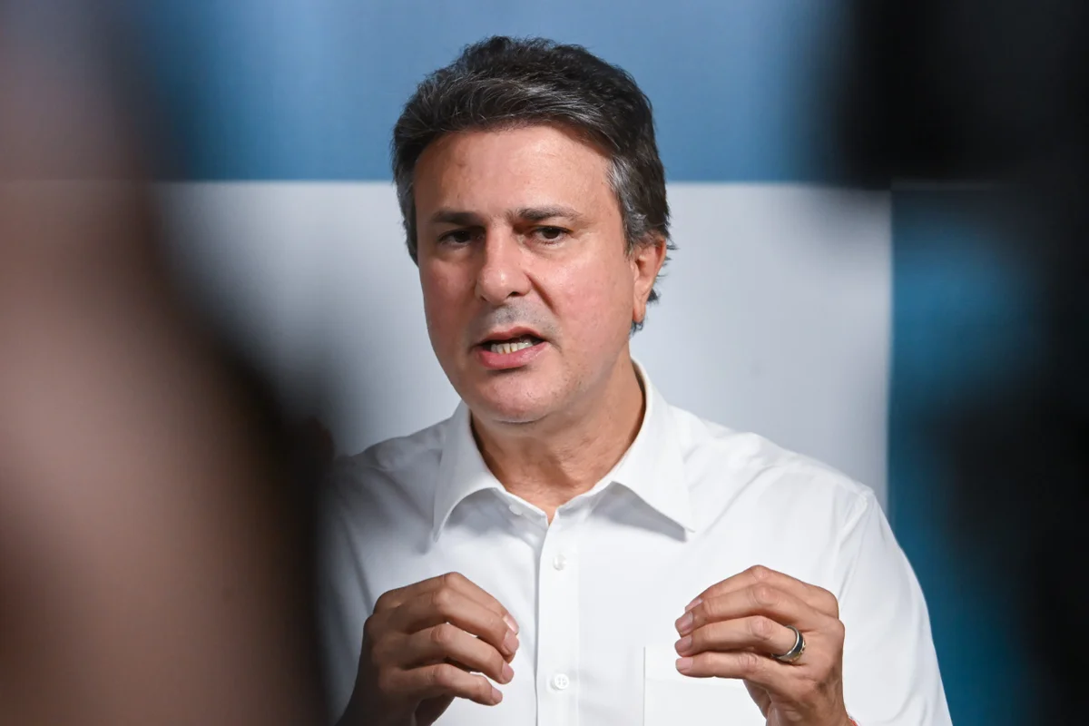 Ex ministro Camilo Santana, coordenador da campanha à reeleição do presidente Luiz Inácio Lula da Silva, coletiva no QG da campanha metropoles
