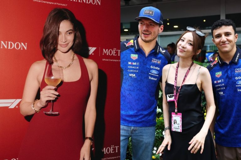 Capturado: Anne Curtis e o 'tsismisan' de Sandara Park filmados na câmera no GP de Singapura
