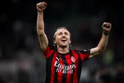 Modric atuando pelo Milan