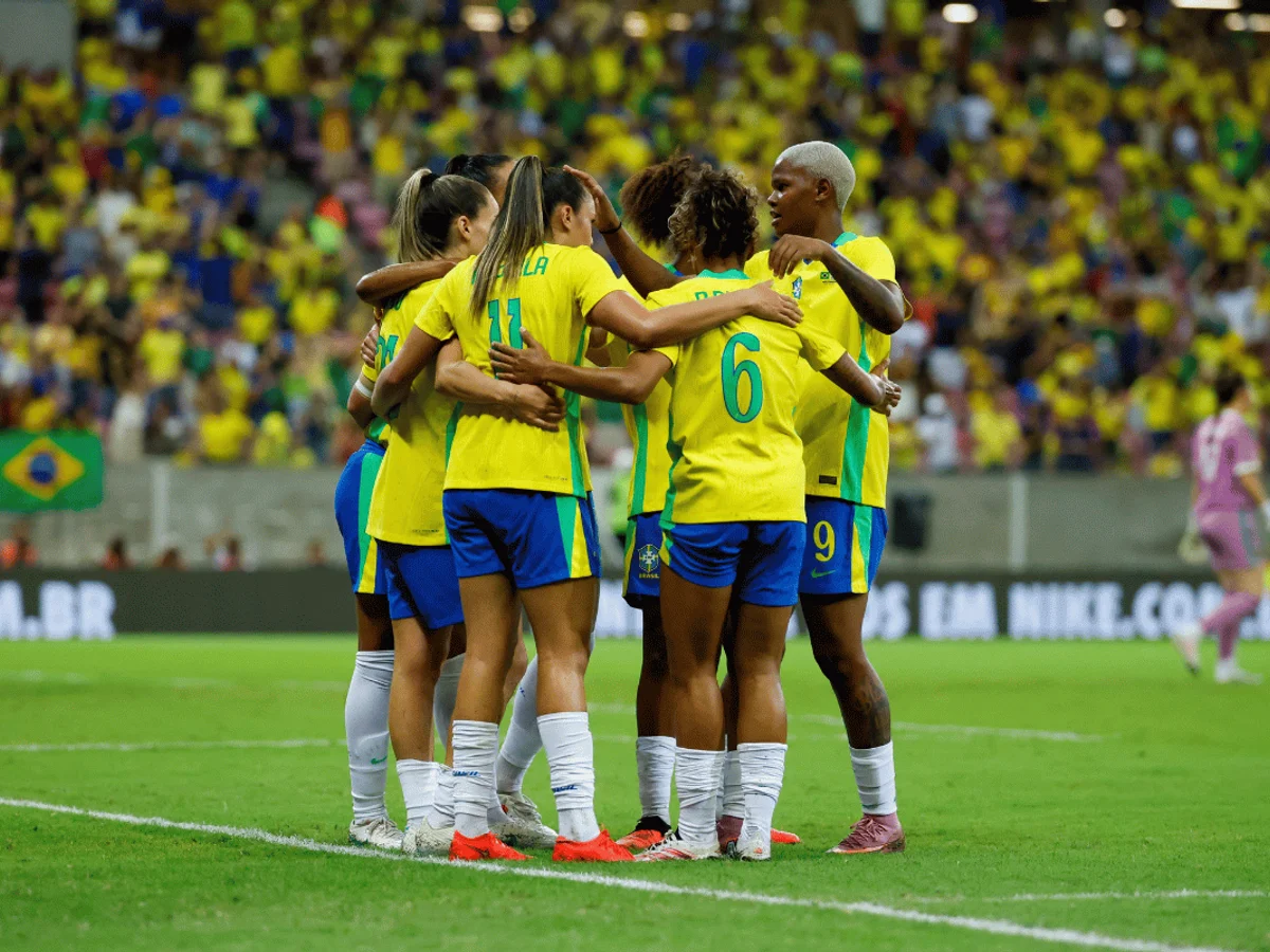 Seleção Feminina abre vantagem, mas vê Argentina empatar amistoso no Recife