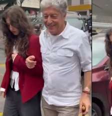 Caco Barcellos vota acompanhado da filha Alice Foto: Reprodução/Instagram