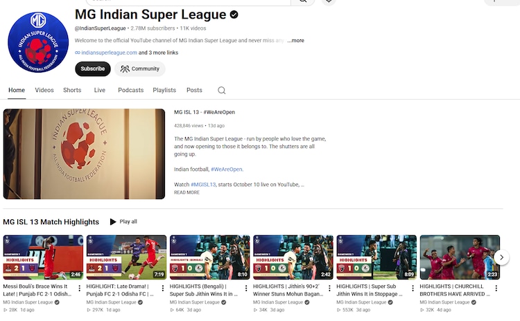A aposta do YouTube da ISL paga dividendos cedo, mas o maior teste ainda está por vir