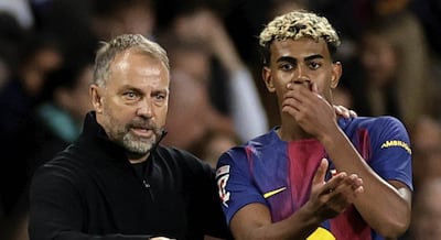 Hansi Flick, técnico del Barcelona: “Lamine Yamal será el mejor jugador del mundo, si no lo es ya”