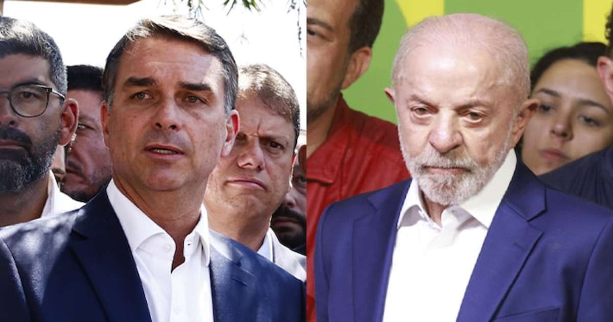 Pesquisa PoderData/Aya: Flávio e Lula empatam em 50% dos votos válidos no 2º turno