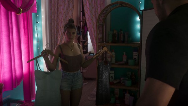 GTA 6: novo vazamento mostra Lucia nua e inclui 'enquete' sobre novos conteúdos