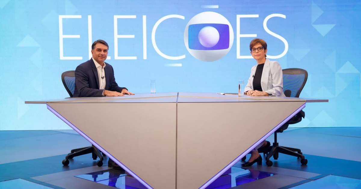 Flávio Bolsonaro foca em ataques a Lula, cita demissão de chefão da Globo e enaltece legado do pai
